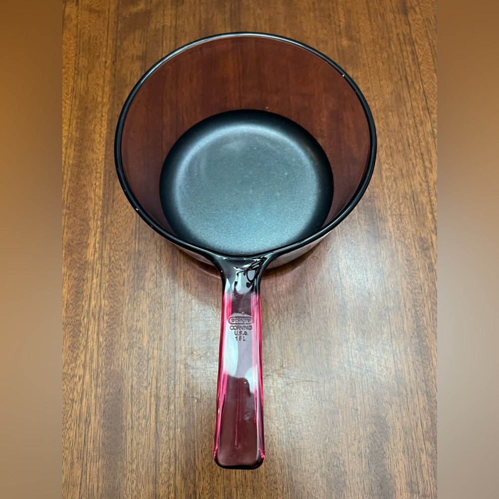 Vintage Vision Corning 1,5 L Cranberry Sauce Pan